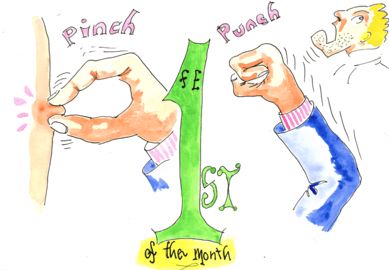 Pinch Punch, It’s The First Of The Month!