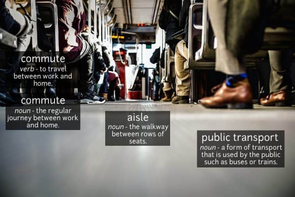 public transport vocabulary